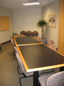 conference room at the Indianapolis IN office