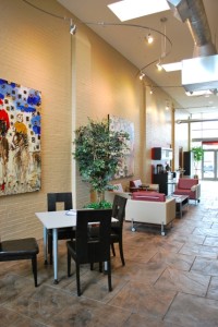 client reception area at the Lexington KY office