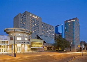 The Hyatt hotel Lexington