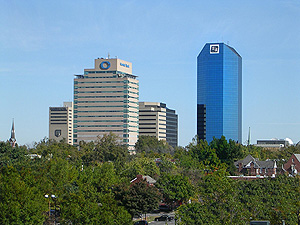 Lexington Kentucky skyline