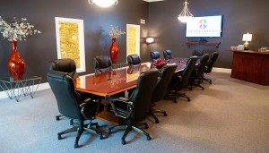 large conference room in the main office in Lousiville